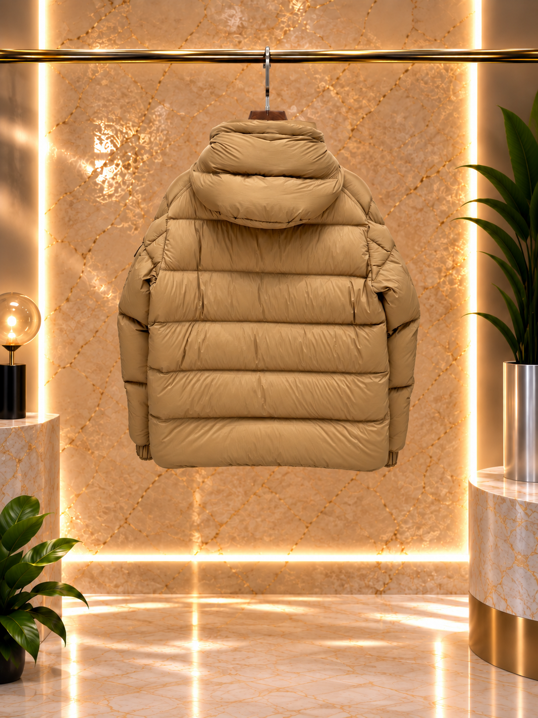 MCLR Salzman Short Hooded Down Jacket