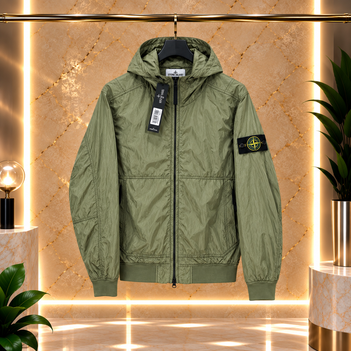 Stone Island Membrana 3L TC Kapuzenjacke