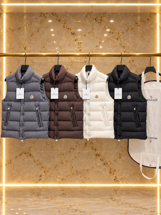 MCLR Bormes Sleeveless Hooded Down Jacket