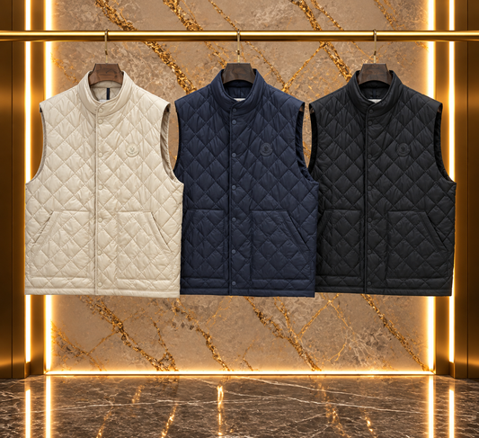 MCLR Padded Diamond Quilted Vest