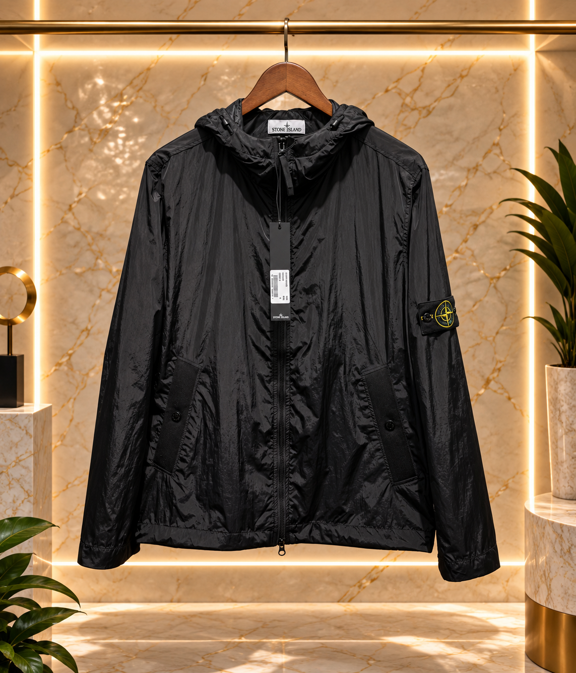 Stone Veste coupe-vent Nylon Metal
