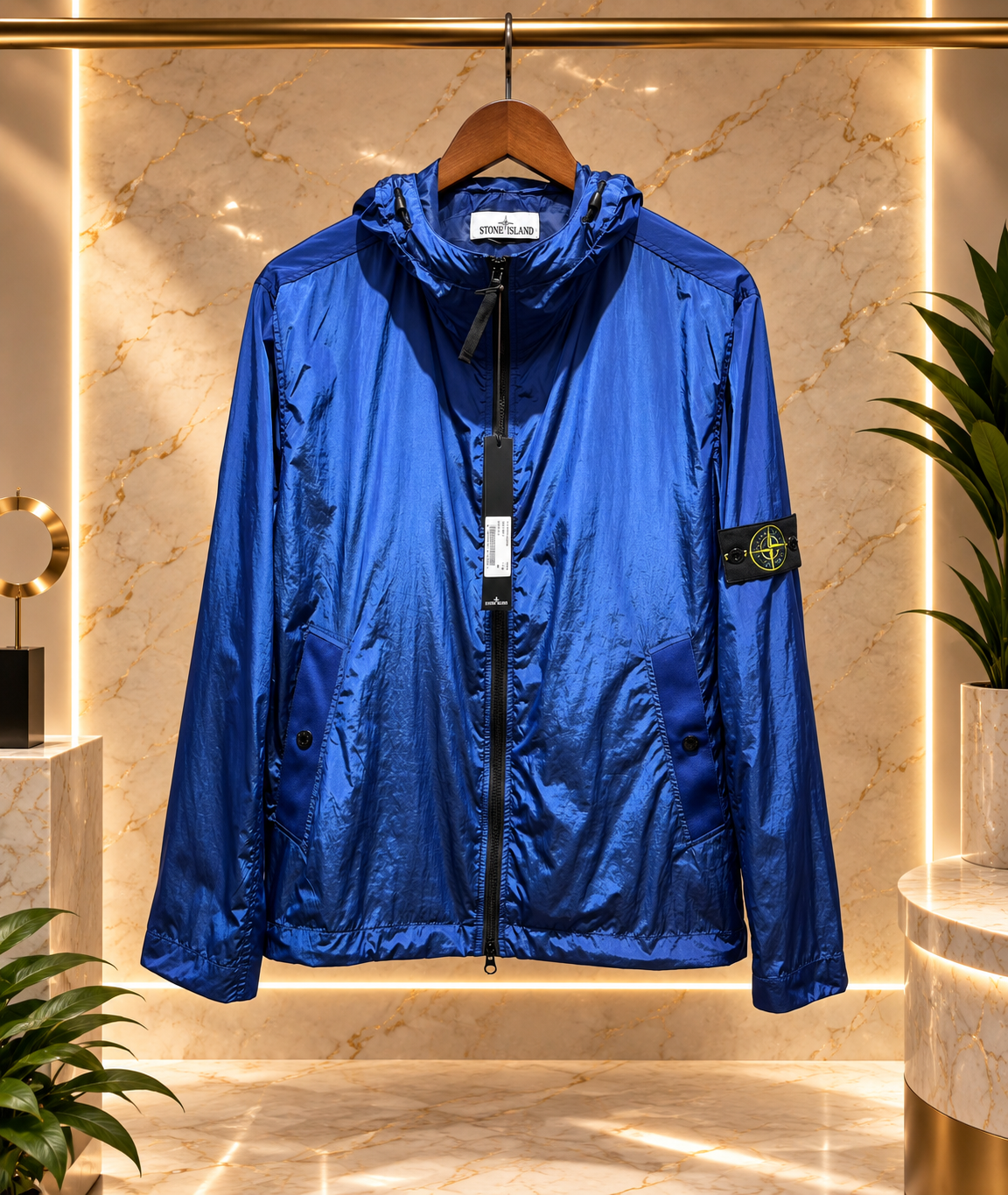 Stone Veste coupe-vent Nylon Metal